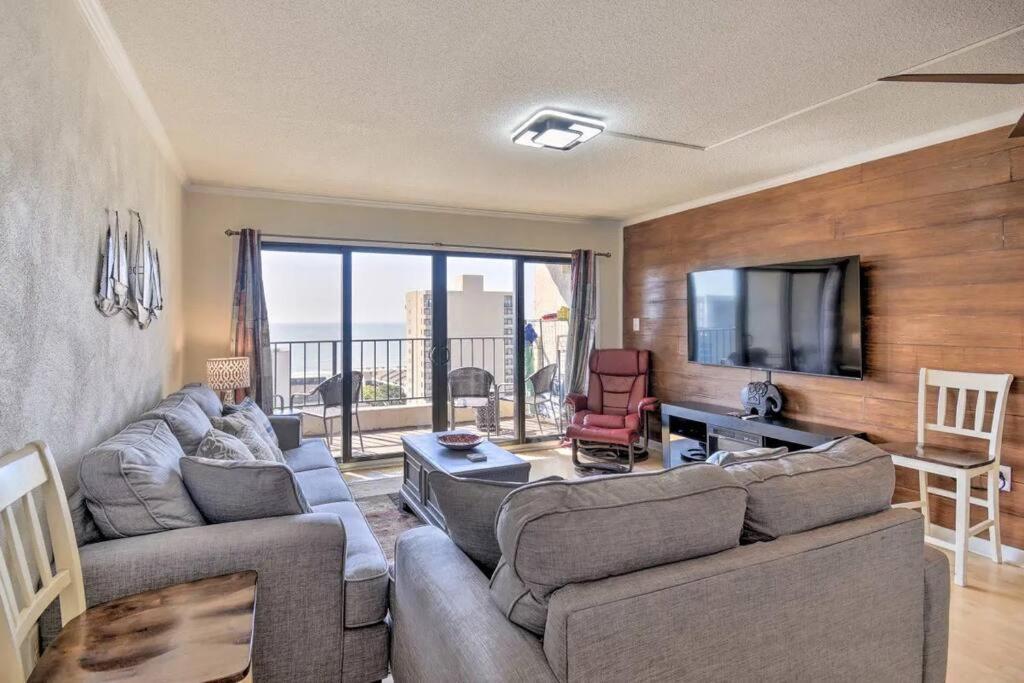 Coastal Escape Penthouse With Ocean Views Apartment เมอร์เทิลบีช ภายนอก รูปภาพ